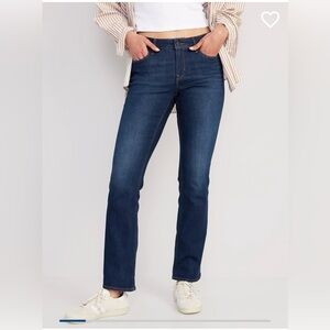 Old Navy Mid-Rise Kicker Boot-Cut Jeans
